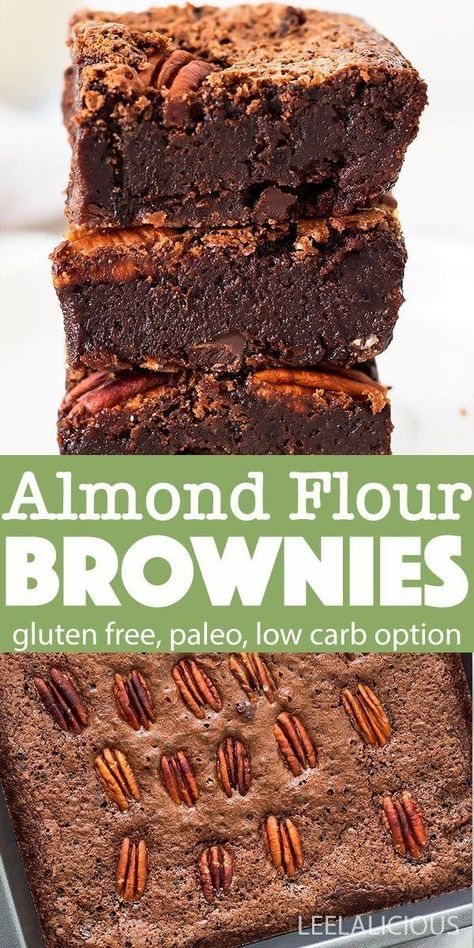 Coconut Sugar Recipes, Using Almond Flour, Almond Flour Brownies, Cocoa Powder Recipes, Baking Healthy, Almond Flour Cakes, Almond Flour Cookies, Baking With Almond Flour, Baking Powder Uses