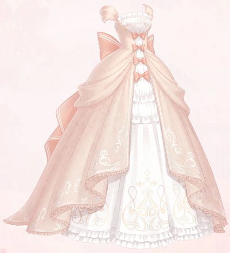 Anna's Party | Love Nikki-Dress UP Queen! Wiki | Fandom Victorian Dress Drawing, Princess Dress Anime, Princess Dress Drawing, 19th Century Dresses, Oc Dress, Big Dresses, The Pigeon, Dress Design Drawing, Pink And White Dress