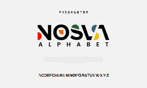 Premium Vector | Abstract digital technology logo font alphabet minimal modern urban fonts for logo brand typography Tech Font Design, Urban Font, Monospaced Typography, Monospaced Font, Fonts For Logo, Urban Fonts, Tech Typography Logo, Abstract Alphabet, Brand Typography