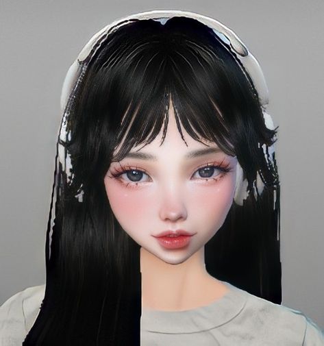 Everskies Face Names, Everskies Face, Imvu Face, Imvu Outfits Ideas Cute, Virtual Girl, Scenery Pictures, Doll Makeup, Beauty Games, Easy Doodles Drawings