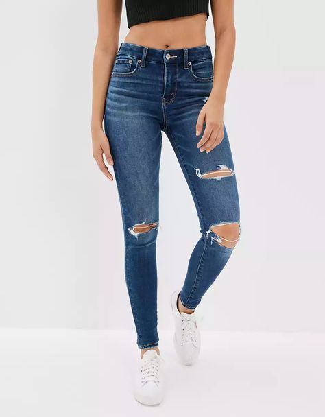 American Eagle Jeans Ripped, Candle Pedestal, Womens Jeggings, Jeans Outfit Women, Ae Jeans, Dream Closets, Mens Outfitters, American Eagle Jeans, Cool Stuff