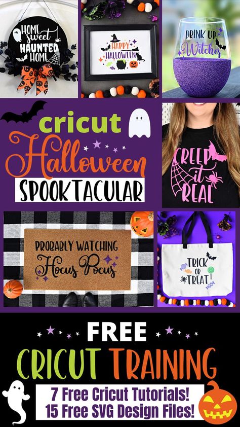 Free Halloween Svg, Silhouette School Blog, Decorative Fonts, Expressions Vinyl, Halloween Vinyl, Halloween Spooktacular, Free Cricut, Cricut Halloween, Halloween Silhouettes