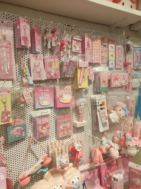 My Melody Merch, Melody Core, Sanrio Merch, Pastel Academia, Vlogging Aesthetic, Japan Vlog, Melanie Martinez Merch, 2025 Goals, Kawaii Stationary