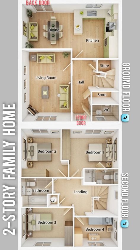 🏡 2-story family-home 🏘️ floorplan/interior layout design ✴️ House Layout Plans 4 Bedroom 2 Story Bloxburg, House Design Layout 2 Story, 2 Floor House Design Bloxburg, Sims 4 Family Home Floor Plan 2 Story, Sims House Floor Plans 2 Story, Blocksburg Houses Ideas 2 Story Layout, Bloxburg House Ideas 2 Story Layout 4 Bedrooms, Bloxburg House Ideas 2 Floors, Sims 4 Houses 2 Story