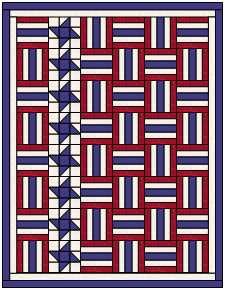 Military Quilt Ideas, Quilt Of Valor Patterns, Patriotic Quilt Patterns, White And Blue Quilt, Flag Quilts, Valor Quilts, American Flag Quilt, Charity Quilts, Flag Quilt