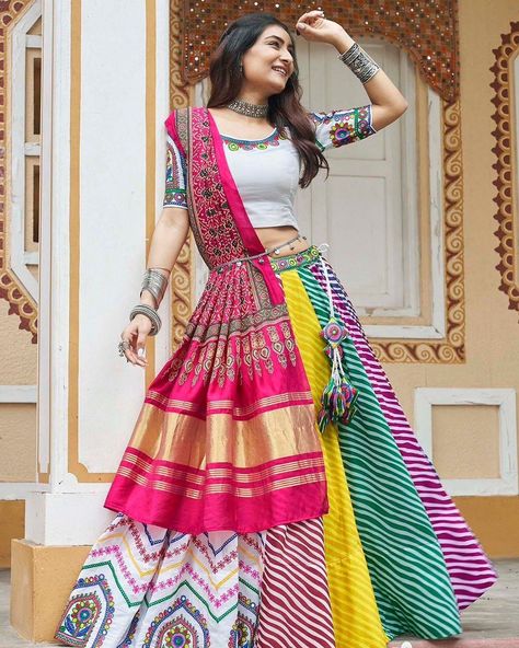 https://www.urmifashion.com/lehengas/navratri-lehenga-choli/white-maslin-cotton-navratri-lehenga-choli-uf162-2 #lehenga #lehengacholi #lehengacholionline #lehengas #lehengalove #stylishlehenga #partywearlehenga #designerlehenga #festive #festivewear #lehengalove #festivecollection #onlinestore #indianclothing #clothingstore #clothing #clothingforwomen #fashionstyle #shopping #ethnicwear #womenclothing #partywear #designer #trending #onlineshopping #onlineshoppingindia #indianfashion #indians... Navratri 2024, Garba Outfit, Garba Dress, Choli For Women, Navratri Chaniya Choli, Lehenga Gown, Rayon Blouse, Navratri Special, Cotton Dupatta