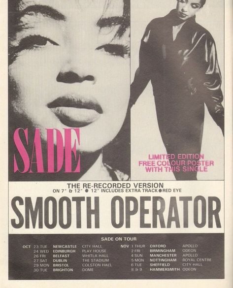 Sade poster 90s music 90s aesthetic y2k 90s vibe Sade Sade Adu, Posters For My Room, Wall Pics, Music Poster Design, Posters For Room, Dorm Posters, Poster Room, Smooth Operator, Picture Collage Wall