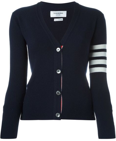 Thom Browne Cardigan, Venus Fashion, Navy Blue Cardigan, Stripe Cardigan, Short Cardigan, Cardigan Women, Blue Cardigan, Short Sleeve Cardigan, Printed Cardigan