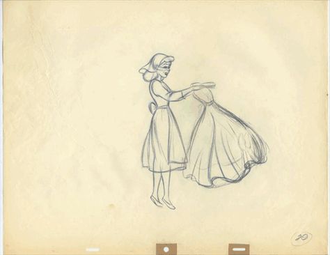 Disney Art Sketches, Live Action Cinderella, Pencil Animation, Animation Drawing Sketches, Cinderella 1950, Cinderella 2015, Pencil Test, Apps Design, Sketches Pencil