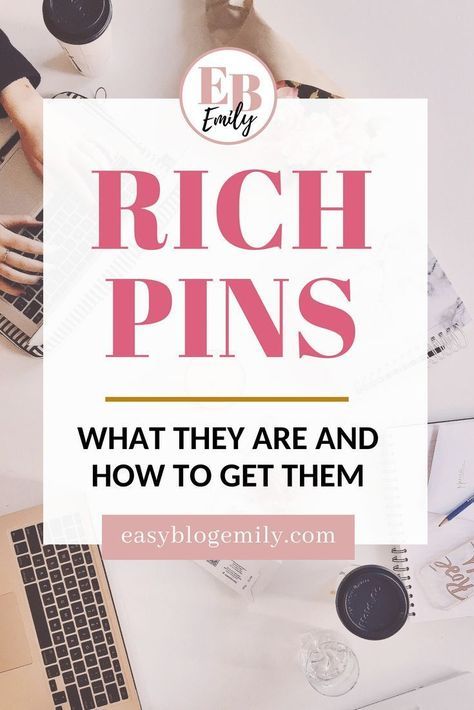 Rich pins- click to read what rich pins are and how you can get them, or re-pin for inspo later. Digital Marketing Logo, Pinterest Tutorial, Pinterest Board Names, Rich Pins, Pinterest Growth, Pinterest Followers, Pinterest Traffic, Pinterest Management, Pinterest Tips