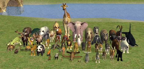 2020.01-02 Unfinished Business & Fashion is for Everyone Sims 4 Zoo Animals, Zoo Tycoon 2, Zoo Tycoon, Unicorn Sweater, Bear Chair, Bookmark Printing, Diary Covers, Unfinished Business, Toddler Chair