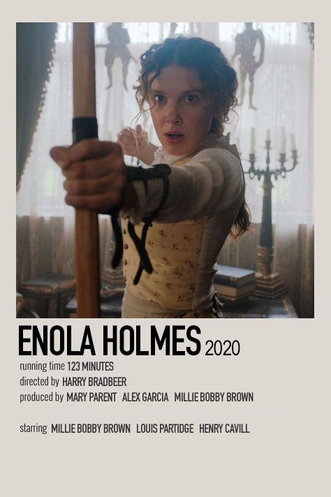 Enola Holmes Movie, Indie Movie Posters, Holmes Movie, Film Netflix, Filmy Vintage, Most Paused Movie Scenes, Film Vintage, Iconic Movie Posters, Movie Card