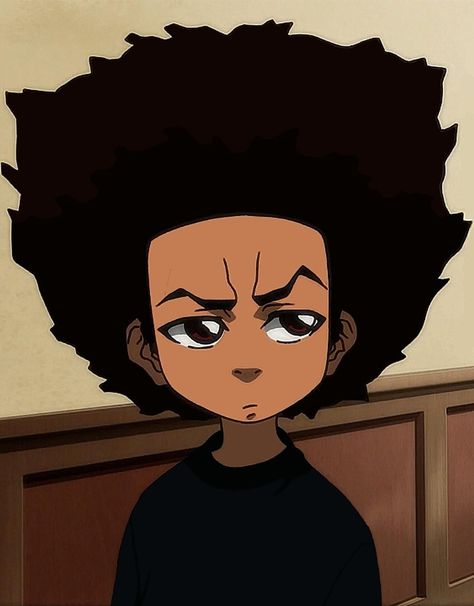 Boondocks Wallpaper for mobile phone, tablet, desktop computer and other devices HD and 4K wallpapers. Boondocks Wallpaper, Columbus, Anime Character, Wallpapers, Hair, Anime, Black