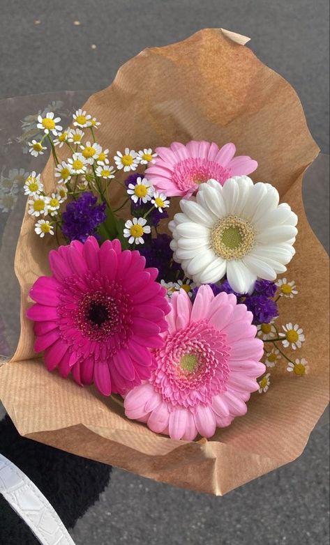 Gerbera Bouquet, Gerbera Flower, Boquette Flowers, Flowers Bouquet Gift, Nothing But Flowers, Flower Therapy, Flowers For You, Beautiful Bouquet Of Flowers, Bouquet Of Flowers