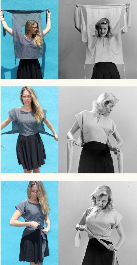 Minimal Stil, Shirt Tutorial, Sewing Clothes Women, Diy Vetement, Wrap Shirt, Sewing Leather, Diy Sewing Clothes, Drafting Patterns, Diy Blouse