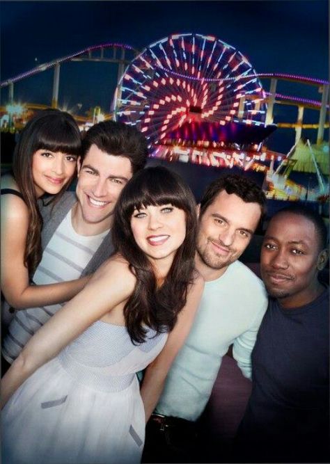 New Girl New Girl Cast, Nicky Larson, Jake Johnson, Nick Miller, Septième Art, Zooey Deschanel, Book Tv, Best Tv Shows, Film Serie