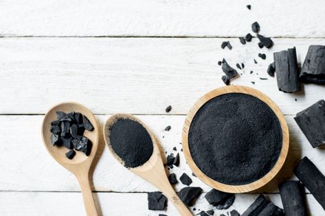 What Is Activated Charcoal, Activated Charcoal Uses, Soap Images, Exfoliating Sponge, Charcoal Toothpaste, Tooth Powder, Wooden Cup, Charcoal Soap, Cosmetics Ingredients