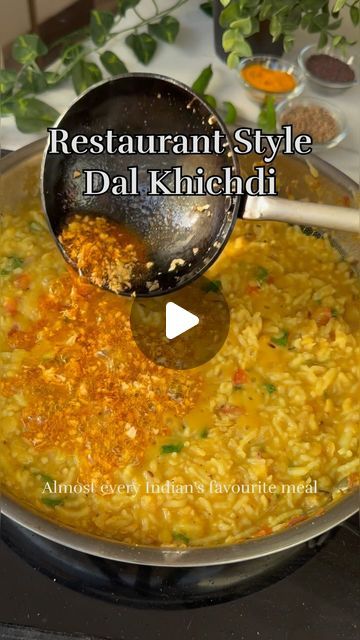 Dal Khichdi Recipes Restaurant Style, Dal Khichdi Recipes, Khichdi Recipe Indian, Khichdi Recipes, Recipe Lentils, Dal Khichdi, Instagram Restaurant, Khichdi Recipe, Food Indian