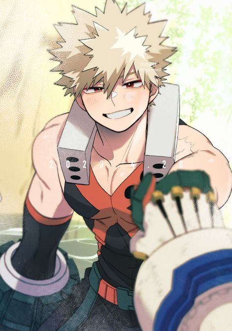 Bakogu Katsuki Fanart, Bakugo Katsuki Fanart Cute, Katsuki Bakugo, Katsuki Bakugou, Hottest Anime Characters, Anime Boyfriend, My Hero Academia Episodes, Anime Character Drawing, Hero Academia Characters