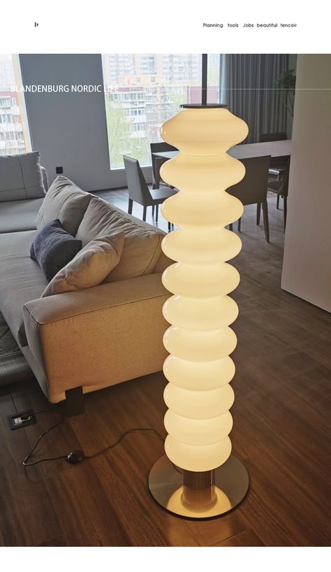 Home Office Led Lights, Bedroom Lighting Floor Lamp, Tall Lamp Bedroom, Unique Standing Lamp, Funky Lamps Living Room, Cute Lamps For Bedrooms Tall, Post Modern Floor Lamp, Nordic Floor Lamp, Wavy Floor Lamp