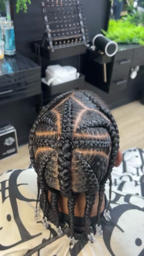 #chromeheart #cornrows #menshair #blackhairstyles #braids Cornrow Braids With Designs, Men Stitch Braids, Male Braid Styles, Blackhairstyles Braids, Male Braids, Twist Ideas, Cornrow Braids Men, Braids For Men, Men Braids