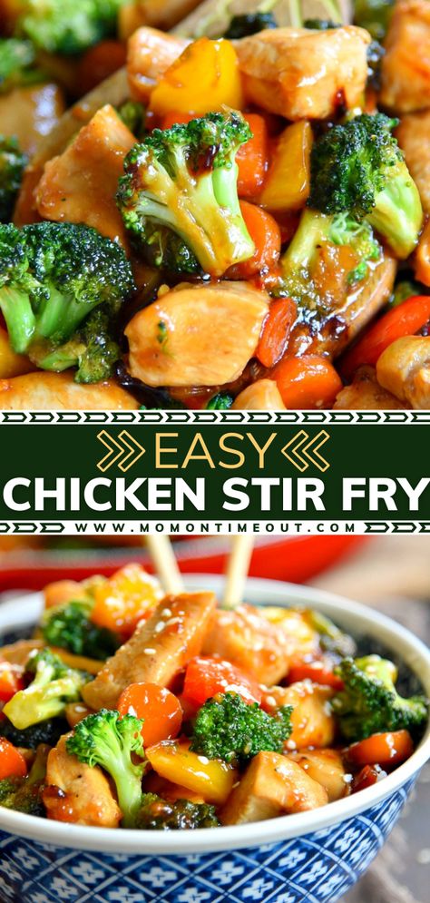 #recipes #food #foodie #foodporn #cooking #recipe #foodphotography #foodblogger #yummy #healthyfood #homemade #delicious #easyrecipes #foodlover #tasty #healthy #recipeoftheday #healthylifestyle #healthyrecipes #dinner #homecooking #vegan #cook #foodies #breakfast Chicken Thigh Stir Fry, Easy Chicken Stir Fry Recipe, Clean Vegetables, Stir Fry Recipes Healthy, Chicken Stir Fry Recipe, Stir Fry Sauce Recipe, Easy Chicken Stir Fry, Wok Recipes, Easy Stir Fry Recipes