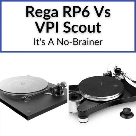 Our Rega RP6 vs VPI Scout comparison looks at these two extremely high-end turntables. But I only like one of them. The other brand made some strange choices, like... Vpi Turntable, Rega Turntable, High End Turntables, Audiophile Turntable, Turntable Record Player, Vinyl Record Player, High End Audio, Audio Technica, Record Players