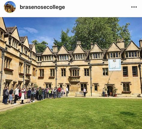 Brasenose College - Oxford Dark Academia, Oxford, University, House Styles