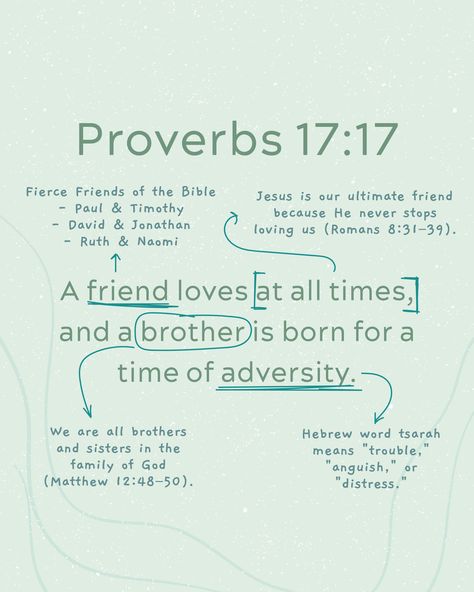 Who are the brothers and sisters in Christ and friends you can rely on? Tag them below! Brother Sister Bible Verse, Bible Verses For Sisters, Sister In Christ Quotes, Sisters In Christ Quotes, Verse Mapping Scriptures, Sister In Christ, God Verses, Bible Proverbs, Women Event