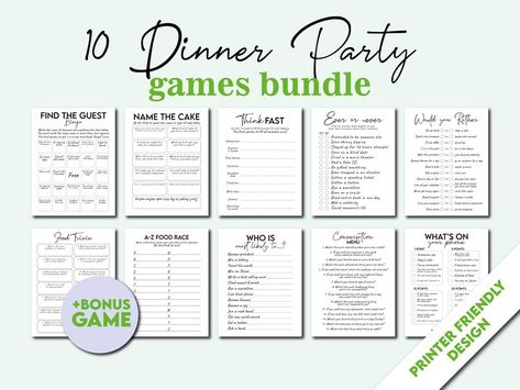 Table Party Games, Adult Ice Breakers, Dinner Party Games For Adults, Dinner Party Starters, Icebreaker Games, Conversation Starter Questions, Party Games For Adults, Icebreaker Questions, Dinner Party Games