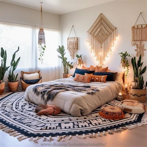 Boho Decorations, Bedroom Bohemian, Stair Remodel, Casa Vintage, Redecorate Bedroom, Cozy Room Decor, Boho Bedroom Decor, Apartment Decor Inspiration, Interior Designing