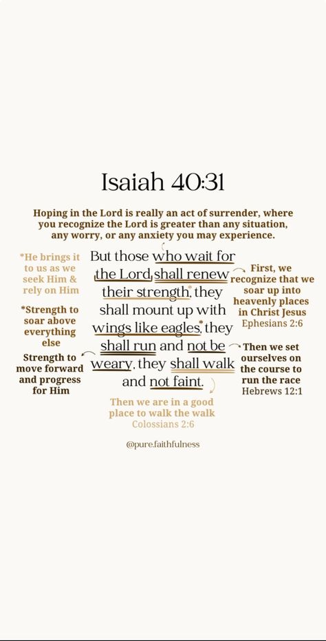 Isaiah 40:31 Bible Study Bible Verse To Study, Isaiah Bible Study Notes, Isaiah 40:28-31, Isaiah Verses Scriptures, Isaiah 55:8-9, Isaiah 58:11, Isaiah 40 31 Wallpaper, Isaiah Bible Verses, Isaiah Bible Journaling