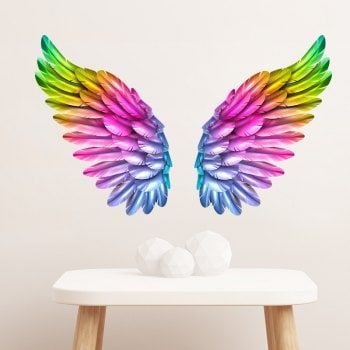 Fashion Clothing Site with greatest number of Latest casual style Dresses as well as other categories such as men, kids, swimwear at a affordable price. Angel Wings Decal, Ali D'angelo, Bedroom For Girls Kids, Angel Wings Wall, Cheap Wall Stickers, Wing Wall, Nursery Art Girl, Wings Art, Wall Stickers Bedroom