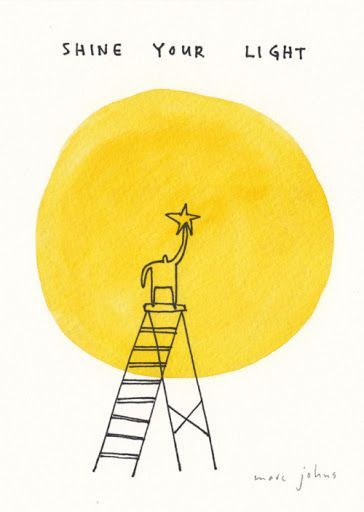 Marc Johns, Life Illustration, 동화 삽화, Inspiring Photography, Shine Your Light, A Ladder, Photo Vintage, Yellow Aesthetic, Mellow Yellow