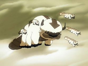 Appa's mother | Avatar Wiki | Fandom Eastern Air Temple, Sky Bison, Flying Bison, Air Temple, Baby Bison, Appa Avatar, Mother Png, Avatar Animals, World Animals