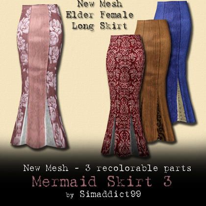 Mermaid Skirt Pattern, Pola Rok, Redo Clothes, Sims 4 Dresses, Muslimah Dress, Barbie Clothes Patterns, Ankle Length Skirt, Fashion Vocabulary, Mermaid Style