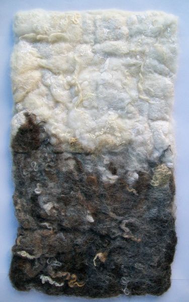 Tovad Ull, Wool Felt Fabric, Wool Texture, Silk Noil, Felt Pictures, Wool Textures, Wet Felt, Wool Art, Felting Tutorials