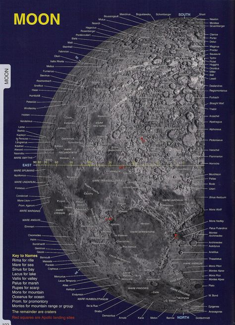 Moon Map - East Moon Map, Planets And Moons, The Final Frontier, Astronomy, Constellations, Cosmos, Supernatural, Planets, Universe