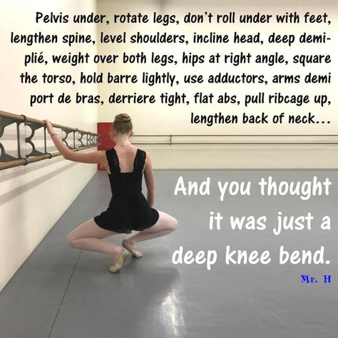 And you thought it was just a deep knee bend Things Only Dancers Understand, Ballet Jokes, Ballet Humor, Ballerina Workout, Dance Problems, Dancer Quotes, Dance Motivation, Dancer Problems, Flexibility Dance