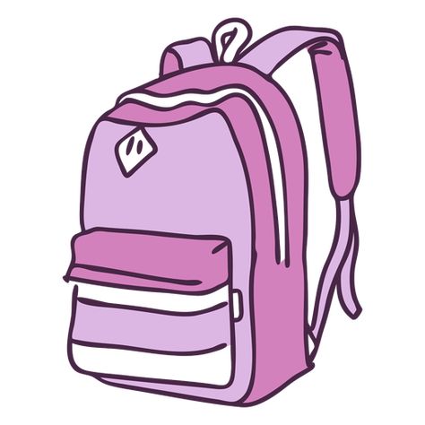 School bag color doodle #AD , #AFFILIATE, #AFFILIATE, #bag, #color, #doodle, #School Backpack Doodle, Bag Doodle, Pink School Bags, Botanical Flowers Print, Doodle Png, Cute School Bags, Bag Illustration, School Icon, Drawing Bag