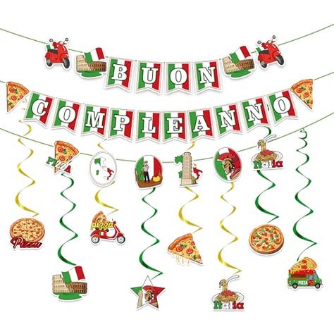 Birthday Pizza Party, Italian Party Decorations, Pizza Party Decorations, Pizza Birthday Party, Birthday Pizza, Party Pizza, Pizza Birthday, Decor For Birthday, Italian Party