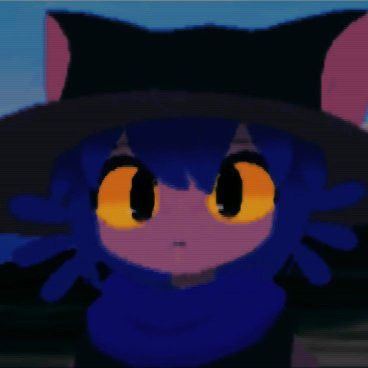 Cat Noises, Little Misfortune, Time Icon, Gothic Wallpaper, Neko Cat, A Hat In Time, Cat Character, Cool Anime Pictures, One Shot