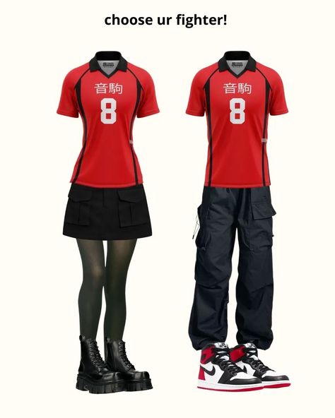 karasuno x nekoma 😺🦅🏐 #haikyuu #outfitideas #shopeefinds #racunshopee #fyp #4u Nekoma Uniform, Haikyuu Karasuno, Girls Uniforms, Haikyu!!, Pasta, ? Logo, Quick Saves, Clothes