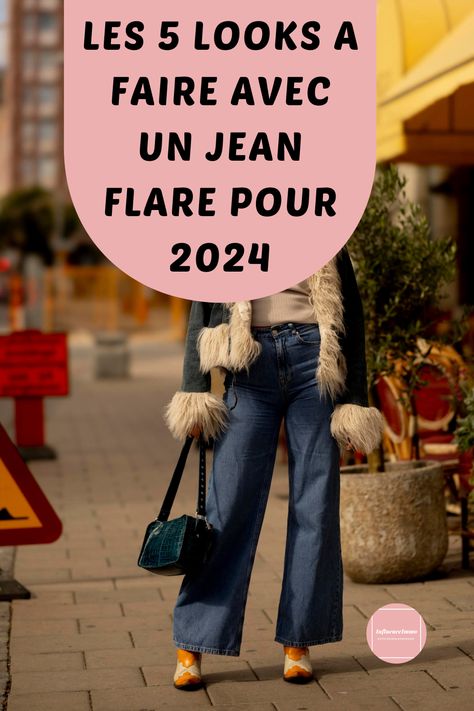 Notez les erreurs les plus courantes lorsque vous les portez et signalez les tenues qui ont déjà du succès dans le street style. Il ne fait aucun doute que le vêtement par excellence de cet automne a été le pantalon. Nous les avons portés larges, ceux de style cargo étant en tête des tendances. Nous avons assisté à la résurgence des jeans skinny, qui ont voyagé du passé pour devenir l'un de nos incontournables préférés de notre garde-robe. Look Pantalon Large, Jean Large Outfit, Jeans Large, Look Jean, Gaucho Pants, Gerard Darel, Jean Large, Jean Flare, Style Cargo