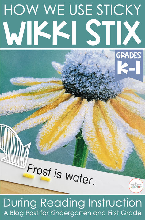 Now and then, we like using Wikki Stix and finger lights during our small group reading instruction. They're visual and tactile tools that helps beginning readers focus on a variety of phonics skills such as identifying blends, digraphs, sight words, etc., as well as different vocabulary prompts like parts of speech, synonyms, & new key words. If your students are having difficulty tracking words while reading, try finger lights for a little added encouragement. Check out the post to see more. Wikki Stix Ideas, Small Group Reading Instruction, Small Group Reading, Finger Lights, Beginning Readers, Primary Resources, Kindergarten Teaching, Reading Instruction, Reading Groups