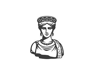 Roman woman Roman Logo Design, Versace Tattoo Design, Versace Tattoo, Logo Face, Woman Logo, Logo Illustration, 로고 디자인, Art Abstrait, Logo Design Inspiration