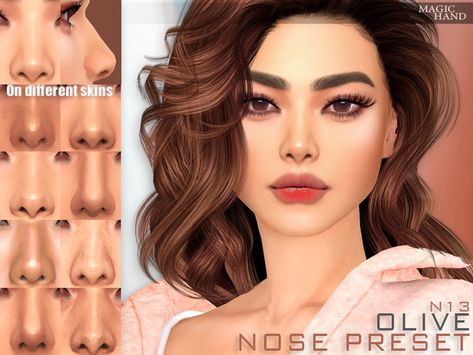 Sims 4 Cc Face Nose, Sims 4 Cc Cheeks, Sims 4 Cc Jawline Presets, Face Presets Sims 4 Cc, Sims 4 Nose Presets, Sims Presets, Body Presets, Ts4 Mods, Cc Shopping