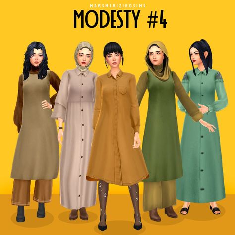 Sims Modest Cc, The Sims 4 Cc Modest Clothes, Ts4 Modest Cc, Colonial Sims 4 Cc, Sims 4 Mm Dress, Sims 4 Islam Cc, Sims 4 Cc Clothes Collection Maxis Match, Maxis Match Sims 4 Cc Clothing Patreon, Sims 4 Modest Clothes Cc