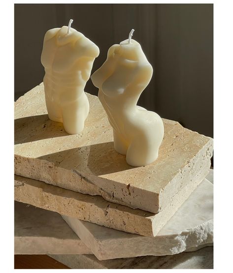 Bust Candle, Body Candle, Candle Home Decor, Female Torso, Couple Gift, Etsy Candles, Candle Gift, Latvia, Male Body