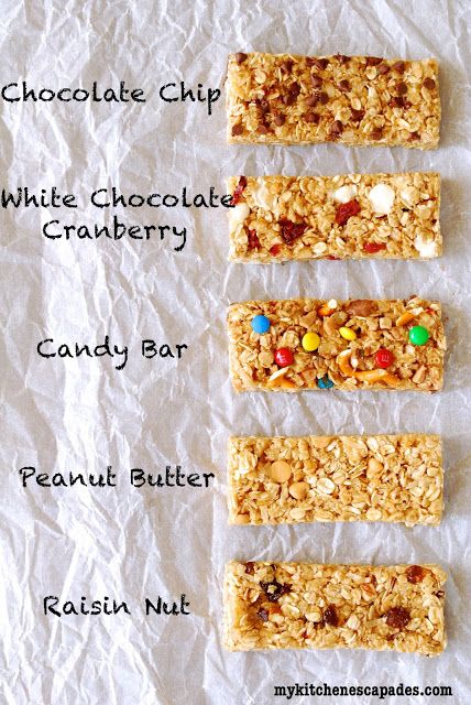 I''ll never buy granola bars again. One pan makes 16.  Yum! Winning Recipes, No Bake Granola Bars, Chewy Granola Bars, Baked Granola, Chewy Granola, Granola Bar, Bars Recipe, Snacks Für Party, Homemade Snacks